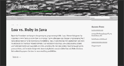 Desktop Screenshot of andkorn.org